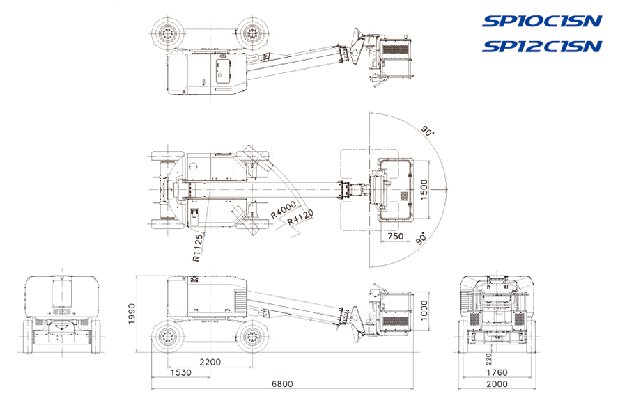 スカイマスター SP10C1SN ｜ 株式会社アイチコーポレーション
